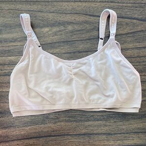 Auden 2-in-1 Nursing and Pumping Bra Beige Women's size XL